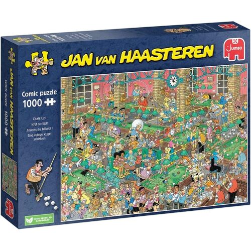 Jumbo Jan Van Haasteren Chalk Up Jigsaw Puzzle 1000pcs (JUM20054)