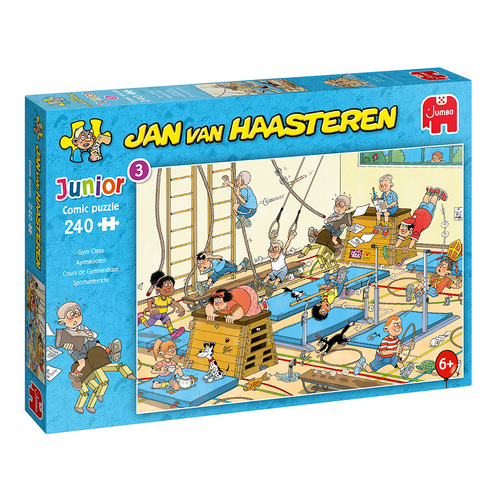 Jumbo Jan Van Haasteren Kids Gym Class Jigsaw Puzzle 240pcs (JUM20060)