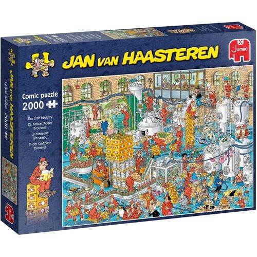 Jumbo Jan Van Haasteren The Craft Brewery Jigsaw Puzzle 2000pcs (JUM20064)