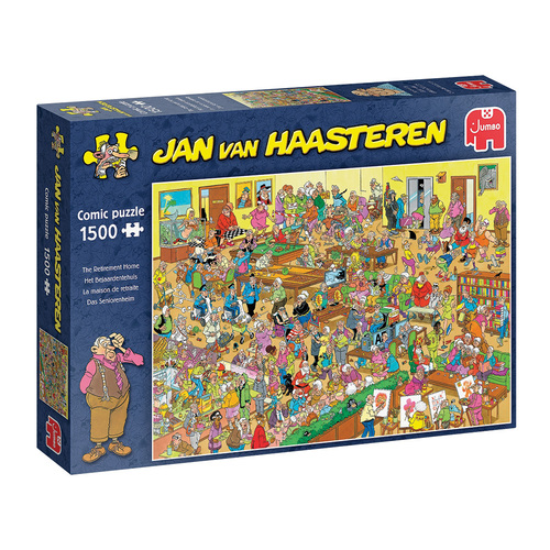 Jumbo Jan Van Haasteren Retirement Home Jigsaw Puzzle 1500pcs (JUM20068)