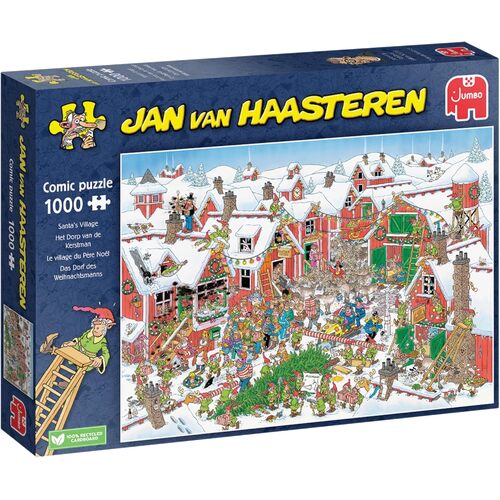 Jumbo Jan Van Haasteren Santas Village Jigsaw Puzzle 1000pcs (JUM20075)