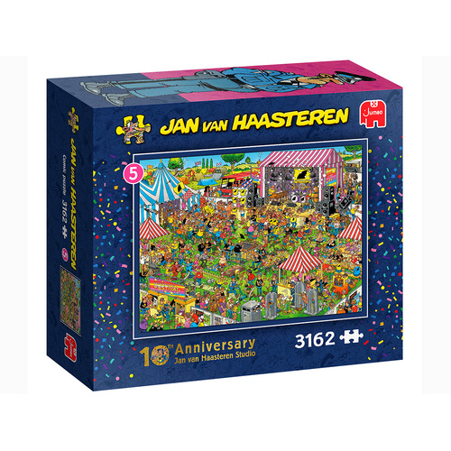 Jumbo Jan Van Haasteren Pop Festival Jigsaw Puzzle 3000 Pieces (JUM21005)