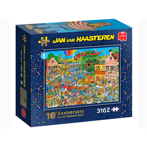 Jumbo Jan Van Haasteren Holiday Jitters Jigsaw Puzzle 3000 Pieces (JUM21008)