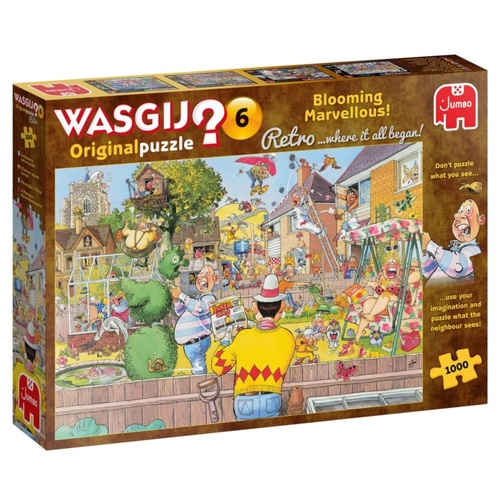 Jumbo Wasgij? Original 6 Blooming Marvellous! Jigsaw Puzzle 1000 Pieces