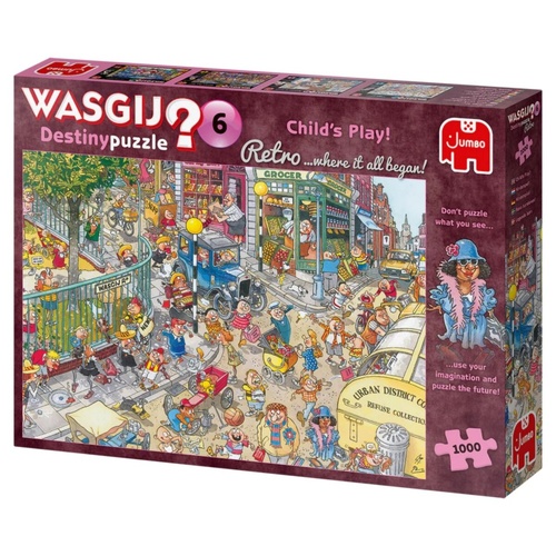 Jumbo Wasgij? Destiny 6 Childs Play! Jigsaw Puzzle 1000 Pieces