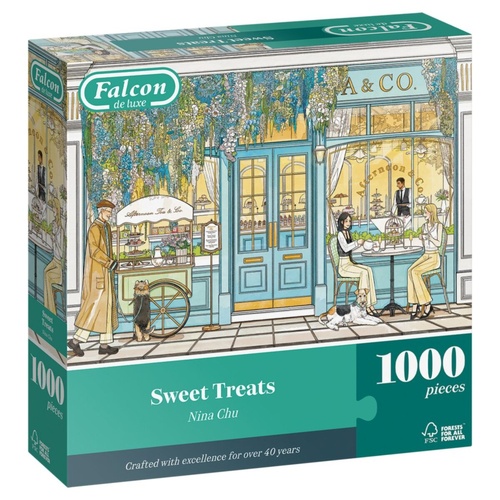 Jumbo Falcon: Sweet Treats Jigsaw Puzzle incl Poster 1000 Pieces