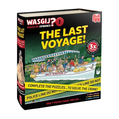 Jumbo Wasgij? Pieces of Evidence #1 The Last Voyage! Jigsaw Puzzle 2000pcs