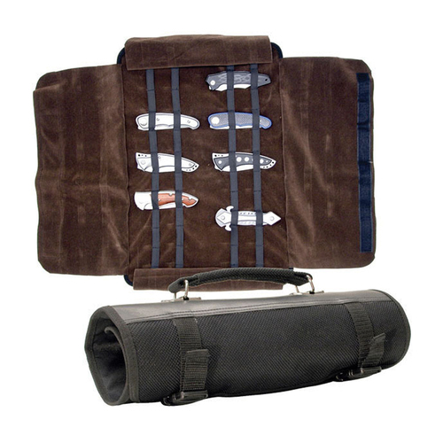 M-Tech USA 24 Slot Knife Roll-Up Carrying Case (K-C-KR2)