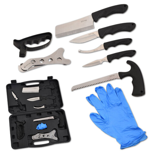 Elk Ridge Big Game Hunting Knife Kit 9pcs (K-ER-190)