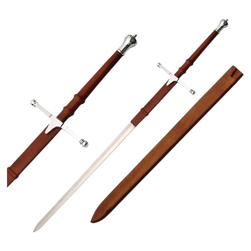 Medieval Warrior William Wallace Claymore Stainless Steel Sword
