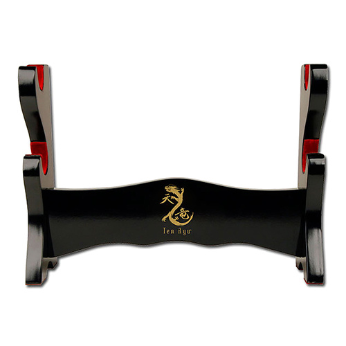 Ten Ryu Samurai Sword Stand 2 Tier with Red Velvet Holder (K-MA-2SD)
