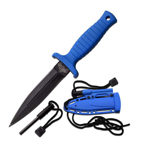 Master USA Blue Dagger w/ Fire Starter 171mm (K-MU-1141BL)