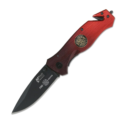 M-Tech USA Xtreme Fire Fighter Pocket Knife 121mm Closed Length (K-MX-8029)