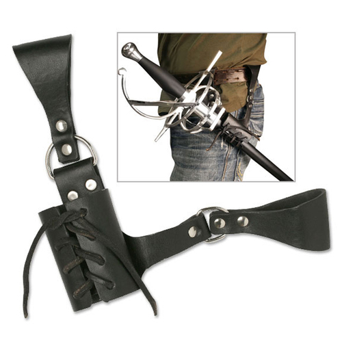 Powa Beam Universal Leather Sword Frog (K-PK-6182)