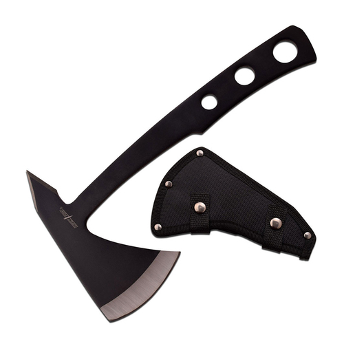 Perfect Point Black Throwing Axe w/ Sheath 241mm (K-PP-107B)