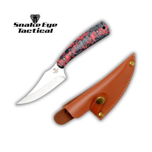 Snake Eye Lava Stainless Steel Hunting Knife 7" (K-SE-2830-3)