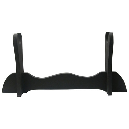 Blades USA Wooden Sword Stand with Sleek Black Finish (K-WS-1SC)