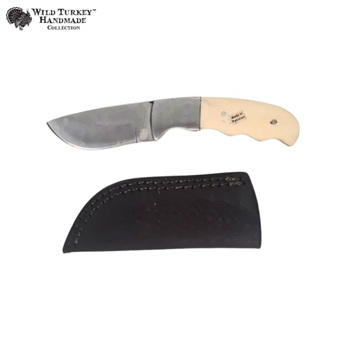 Wild Turkey Bone Handle Stainless Steel Skinner Knife 190mm (K-WT-8015WB)