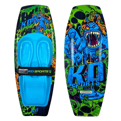KD Sports Mayhem Fibreglass Kneeboard + Hook 53" / 135 cm