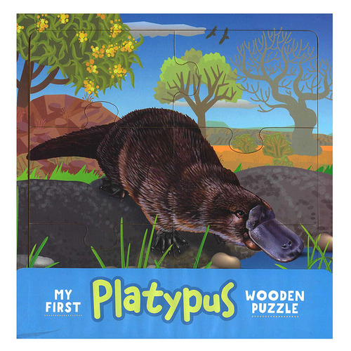 Platypus Jigsaw Wooden Puzzle 6 Pieces (LAK210634)
