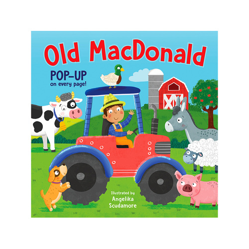 Lake Press Old MacDonald Pop-Up on Every Page Childrens Book (LAK220626)