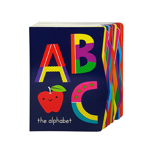 Lake Press The Alphabet ABC Chunky Board Book for Children (LAK221302)