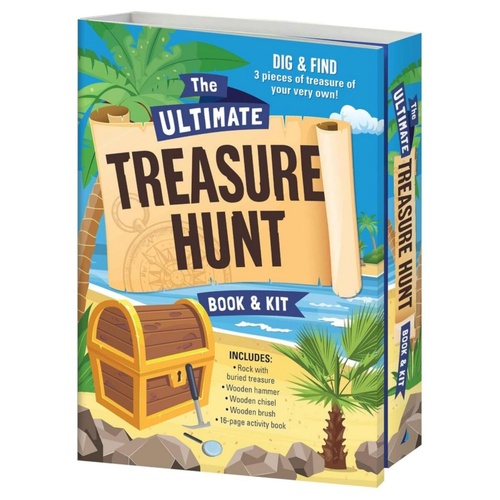 Lake Press The Ultimate Treasure Hunt Book & Kit