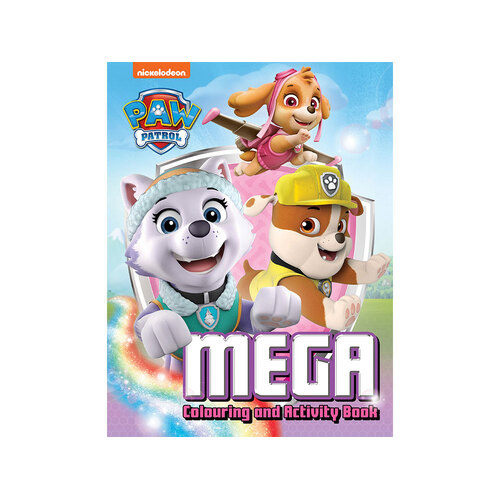 Lake Press Paw Patrol Mega Colouring & Activity Book Pink (LAK223689)