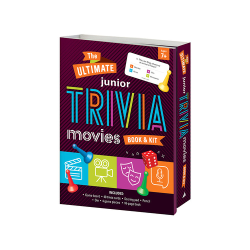 Lake Press The Ultimate Junior Trivia Movies Book & Kit (LAK224129)