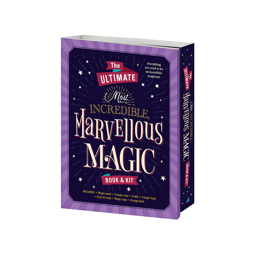 Lake Press The Ultimate Incredible Marvellous Magic Book & Kit (LAK224327)