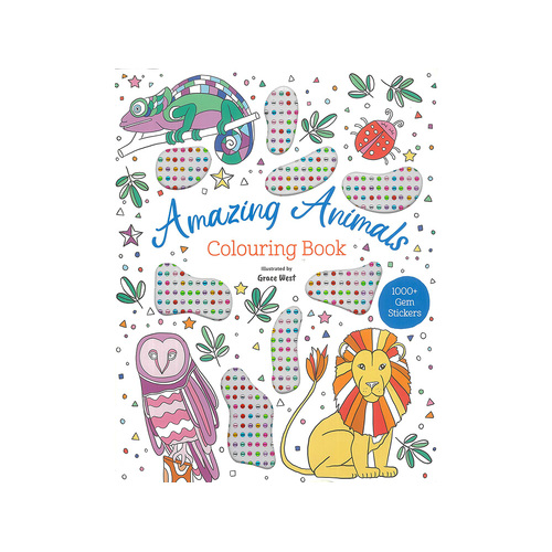 Lake Press Amazing Animals Colouring Book for Children (LAK224518)
