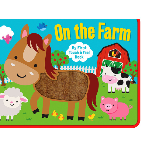 Lake Press On the Farm My First Touch & Feel Book for Children (LAK226765)
