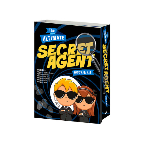 Lake Press The Ultimate Secret Agent Book & Kit for Childrens (LAK226802)