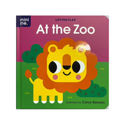 Lake Press Mini Me Lift the Flap At the Zoo Childrens Book (LAK227823)
