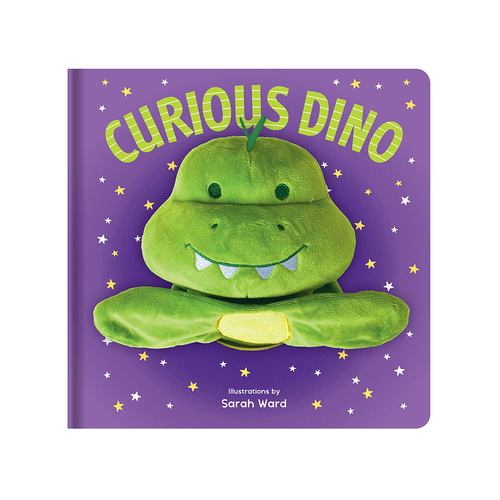 Lake Press Curious Dino Hand Puppet Childrens Book (LAK229803)