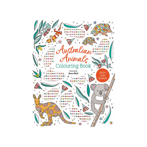Lake Press Australian Animals Colouring Book for Children (LAK229834)