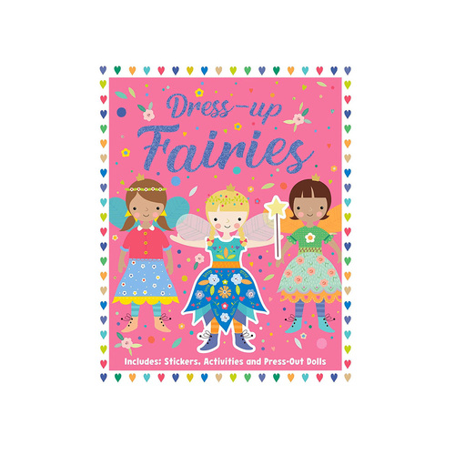 Lake Press Dress-Up Fairies Childrens Activity Book (LAK230670)