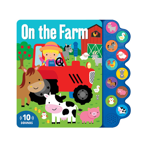 Lake Press On The Farm Interactive Childrens Sound Book (LAK231288)