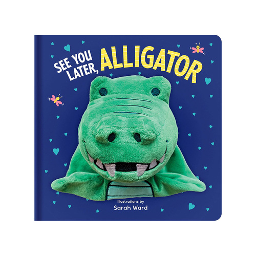 Lake Press See You Later Alligator Hand Puppet Childrens Book (LAK231578)