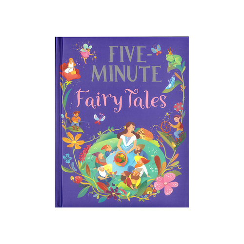 Lake Press Five-Minute Fairy Tales Childrens Book (LAK231707)