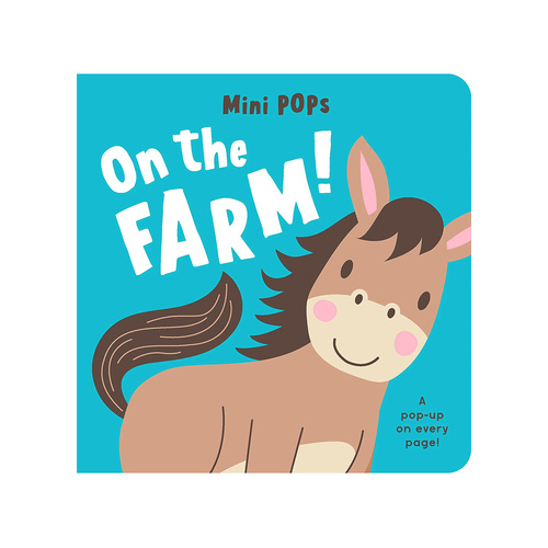 Lake Press Mini Pops On the Farm Pop-up Board Book (LAK233824)