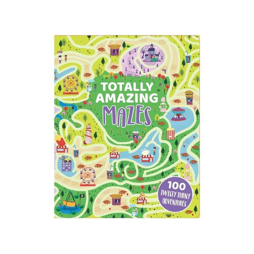 Lake Press Totally Amazing Mazes 100 Twisty Turny Adventures Book (LAK235255)