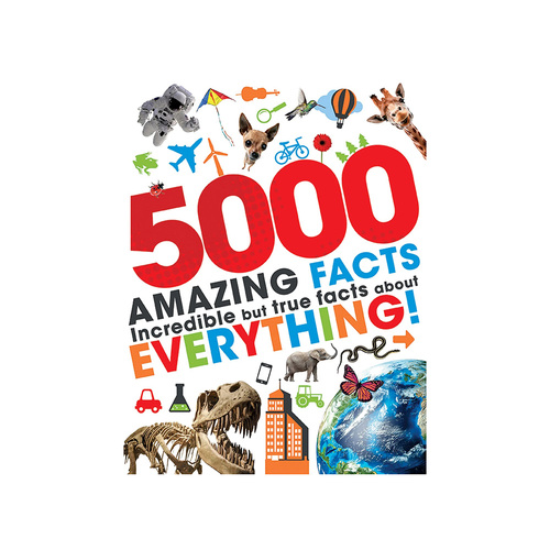 Lake Press 5000 Amazing Facts Activity Book for Children (LAK235668)