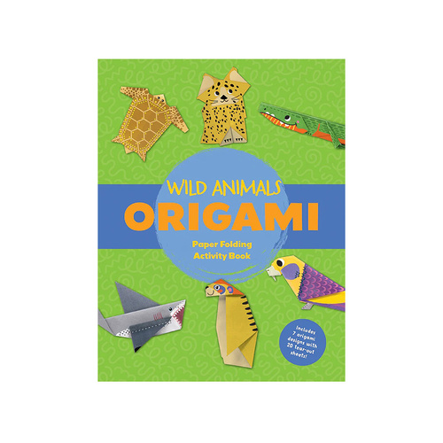 Lake Press Wild Animals Origami Paper Folding Activity Book (LAK236542)