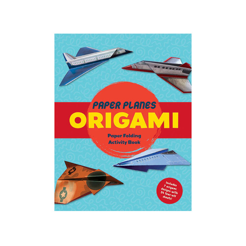 Lake Press Paper Planes Origami Paper Folding Activity Book (LAK236566)