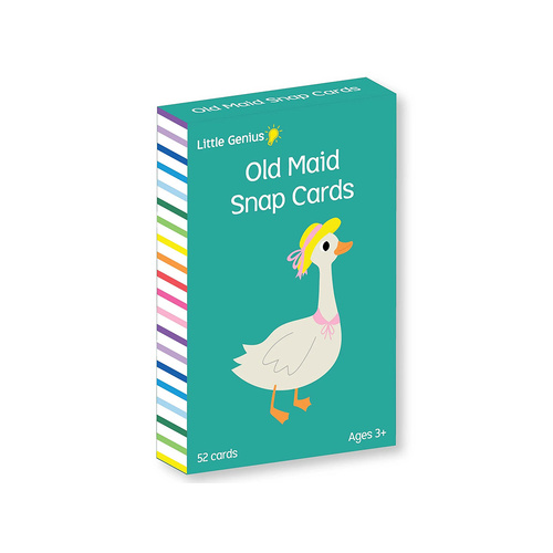 Lake Press Little Genius Old Maid Card Game Ages 3+ (LAK237273)