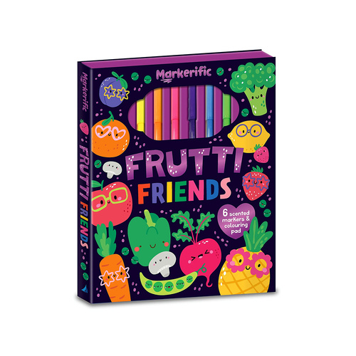 Lake Press Markerific Frutti Friends Colouring Pad (LAK238355)