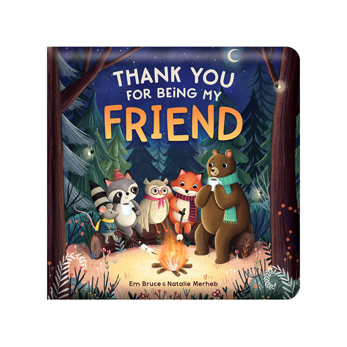 Lake Press Thank You for Being My Friend Padded Board Book (LAK239260)