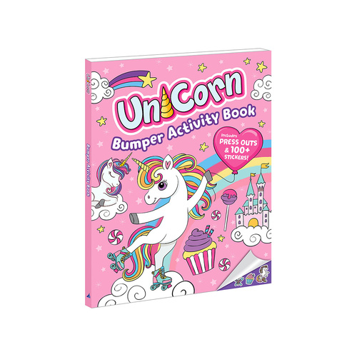 Lake Press Unicorn Bumper Colouring & Activity Book (LAK239291)
