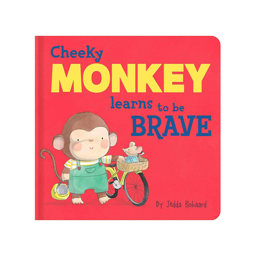Lake Press Cheeky Monkey Learns to be Brave Lift-the-Flap Board Book (LAK239604)